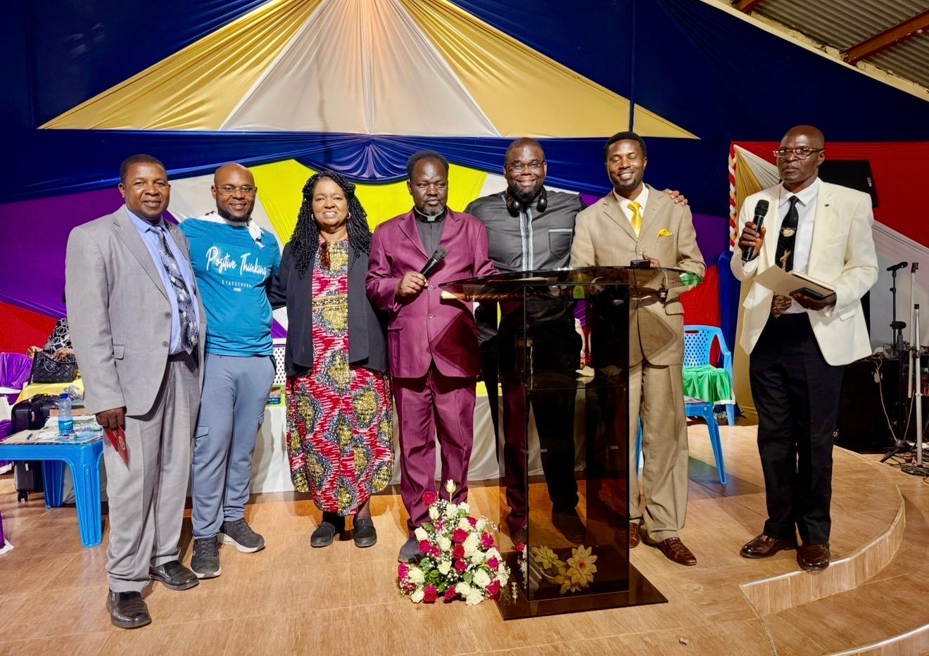 Pastors gathered for a leadership training session in Nairobi, Kenya
